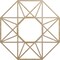 Ekena Millwork Guardian Wood Fretwork Pierced Ceiling Medallion, Birch, 36"OD x 14"ID x 1/4"T CMWP36X36X0250GDBI - alternate 1